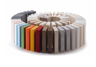 Different color options for modular kitchen